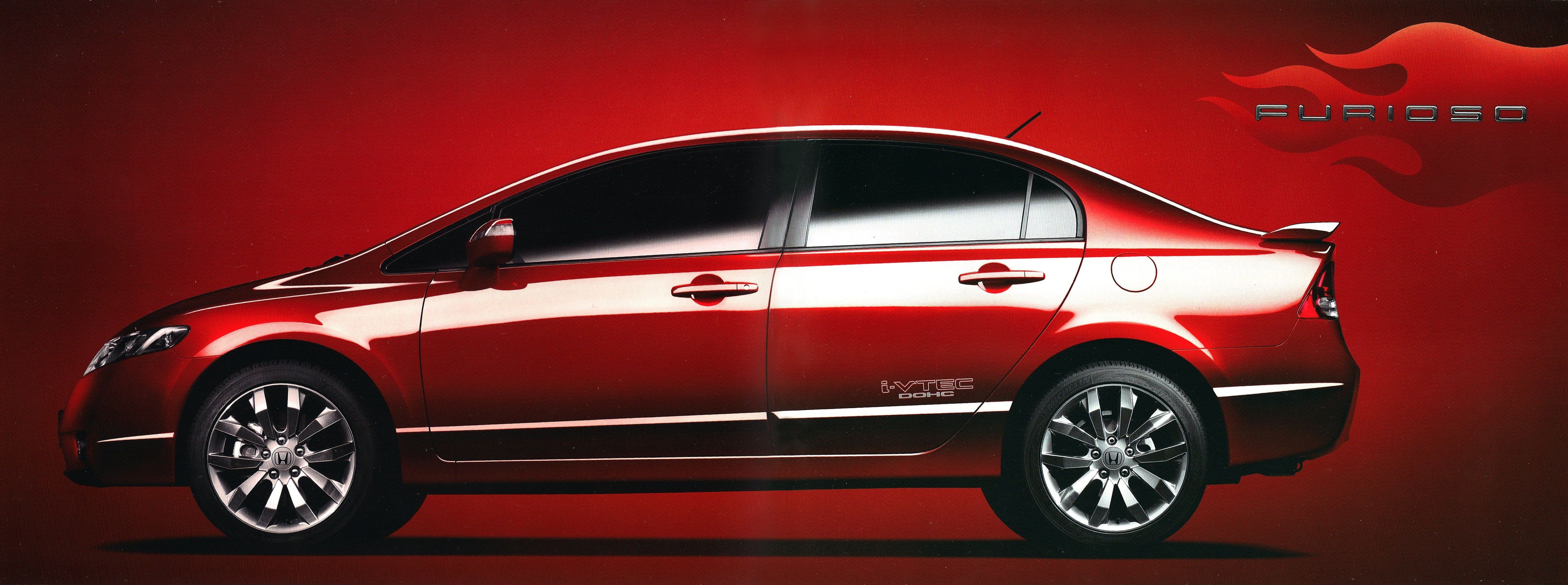2009 Honda civic si brochure